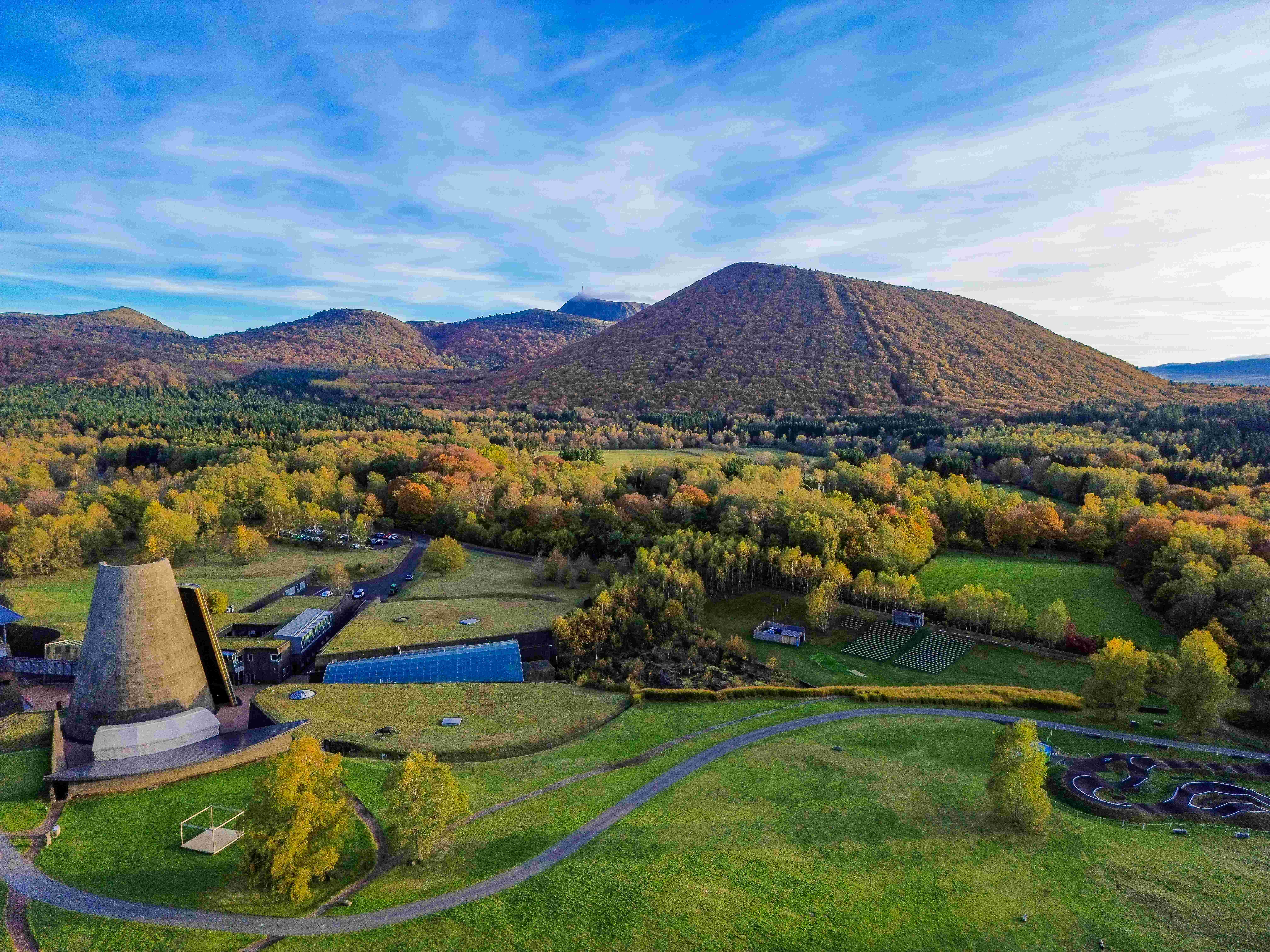 Photos aériennes Vulcania – drone